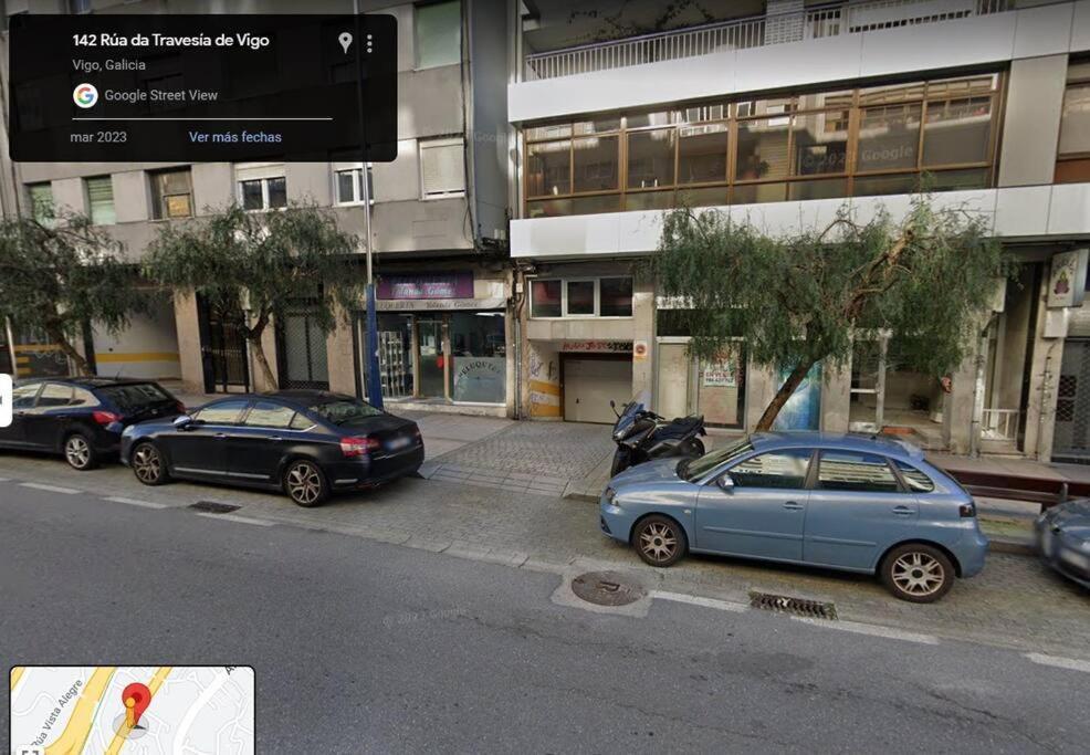 Espacioso Piso Con Garaje Cerca Del Centro De Vigo Exteriör bild